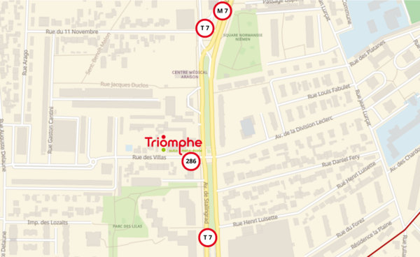 Informations pratiques - transports en commun